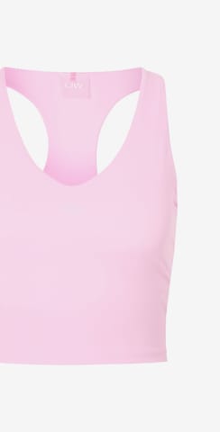 ICANIWILL Sports top 'Mirage Cardio' in Pink: front