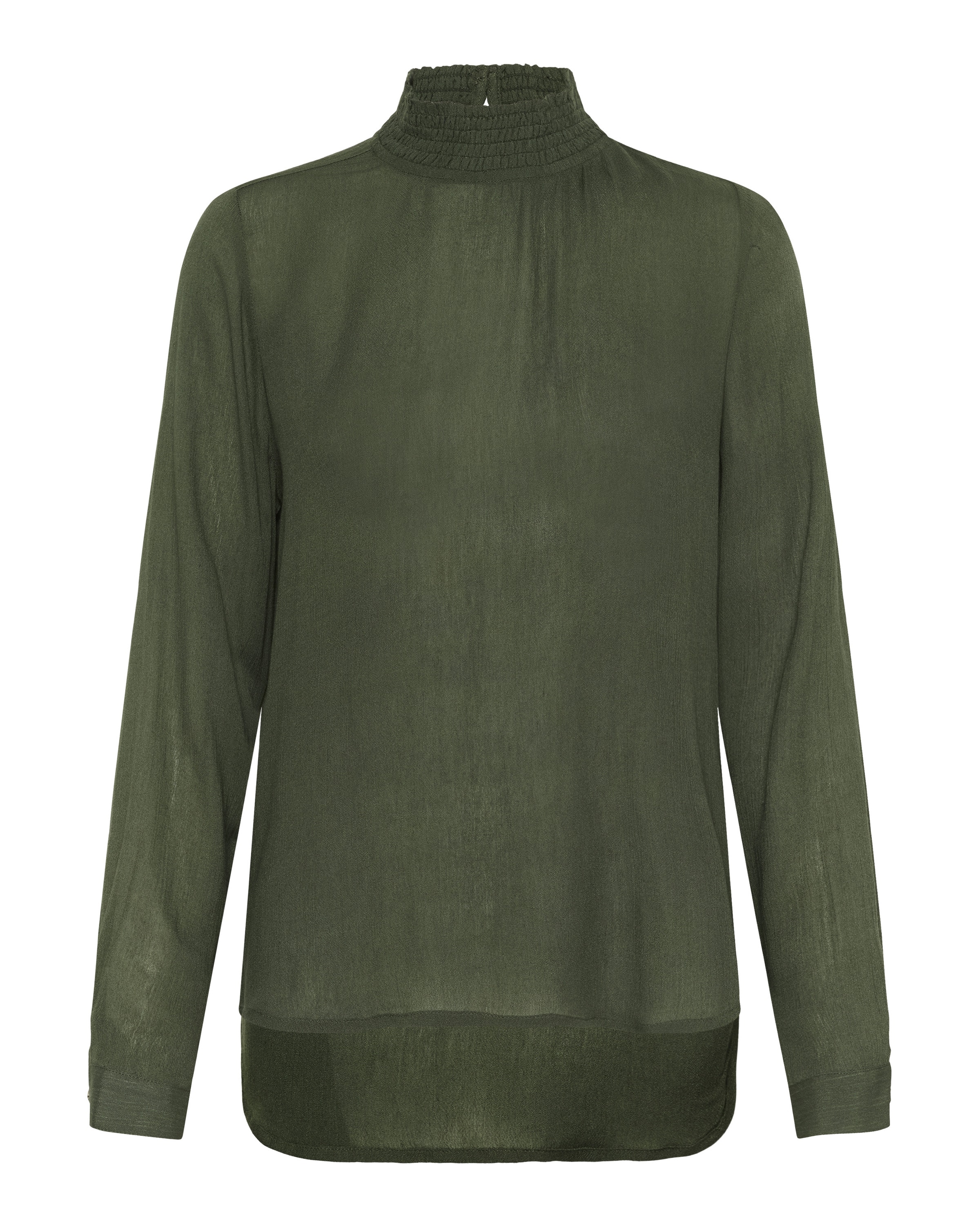 Kaffe Blúz - zöld: elől