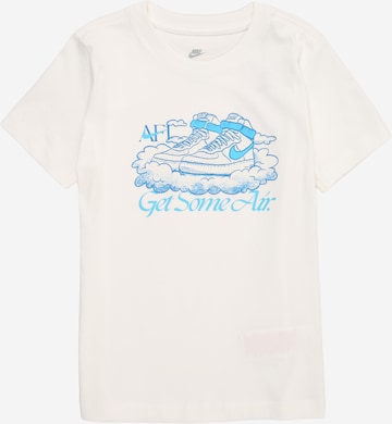 Nike Sportswear - Camisola 'AF1' em branco: frente