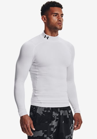 Base layer di UNDER ARMOUR in bianco: frontale