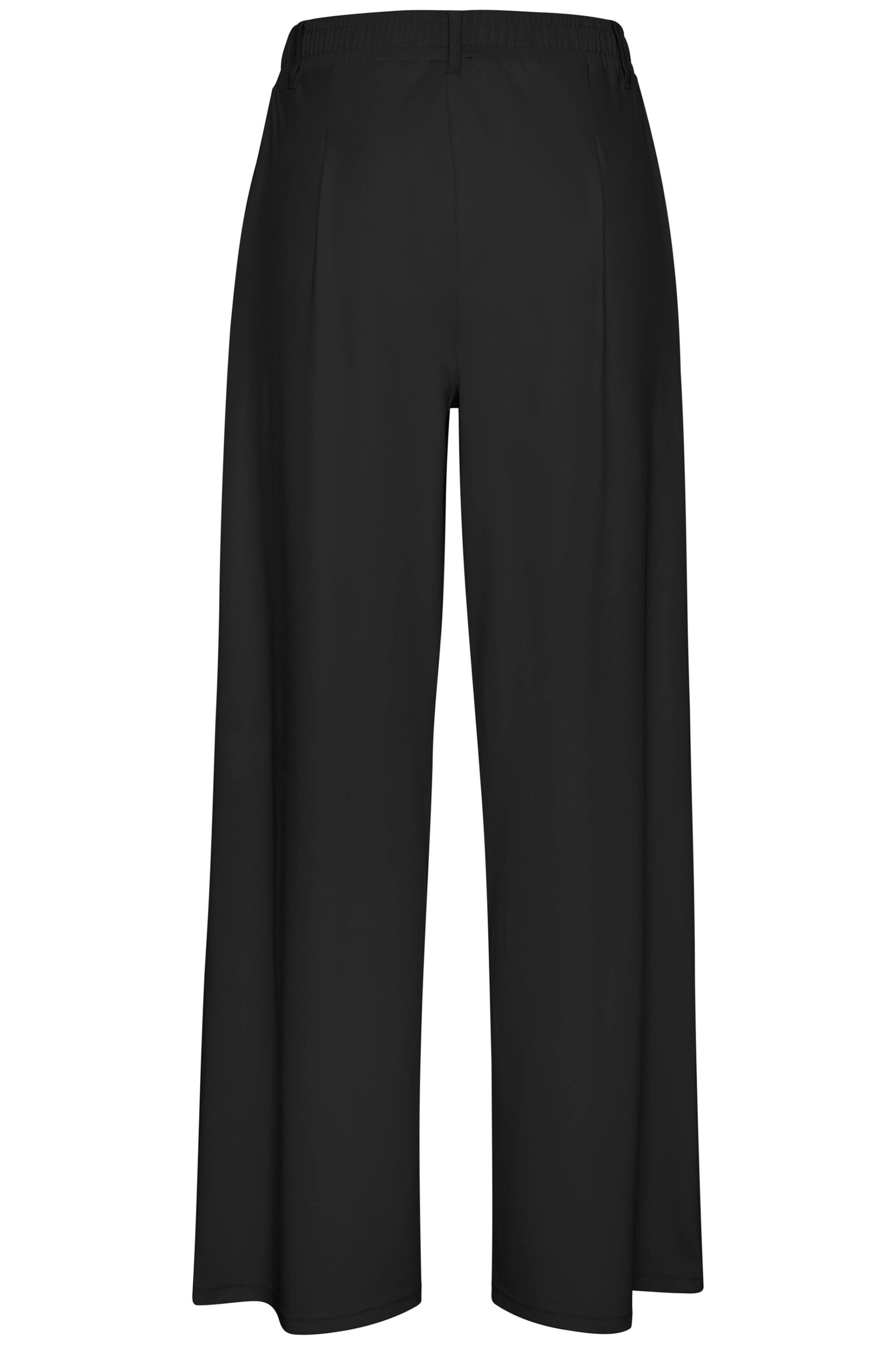 H.I.S Wide leg Pleat-Front Pants in Black
