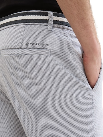 TOM TAILOR Regular Shorts in Grau