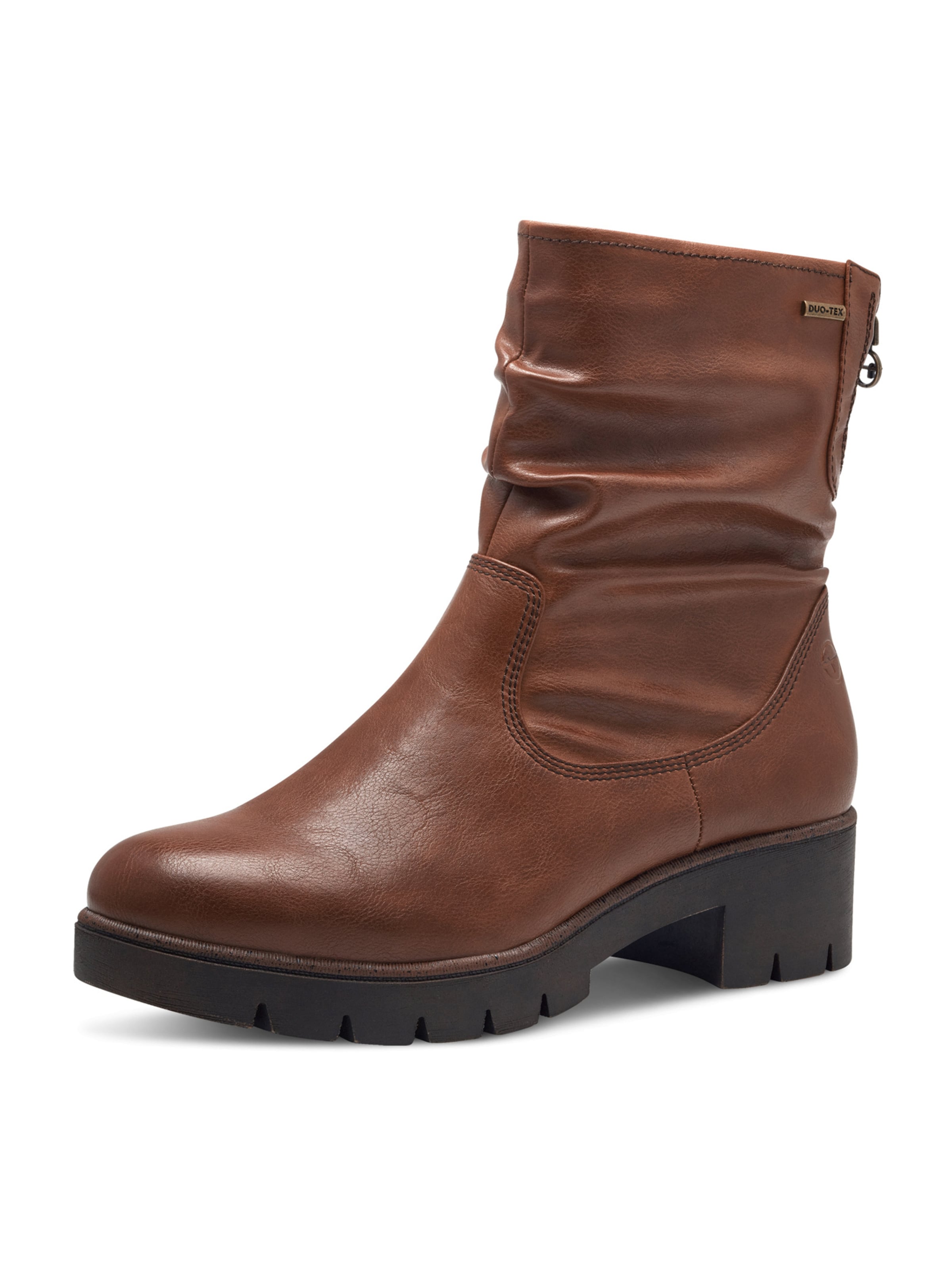 Tamaris Mirapodo Stiefeletten Cognac Tamaris Plateau Stiefel