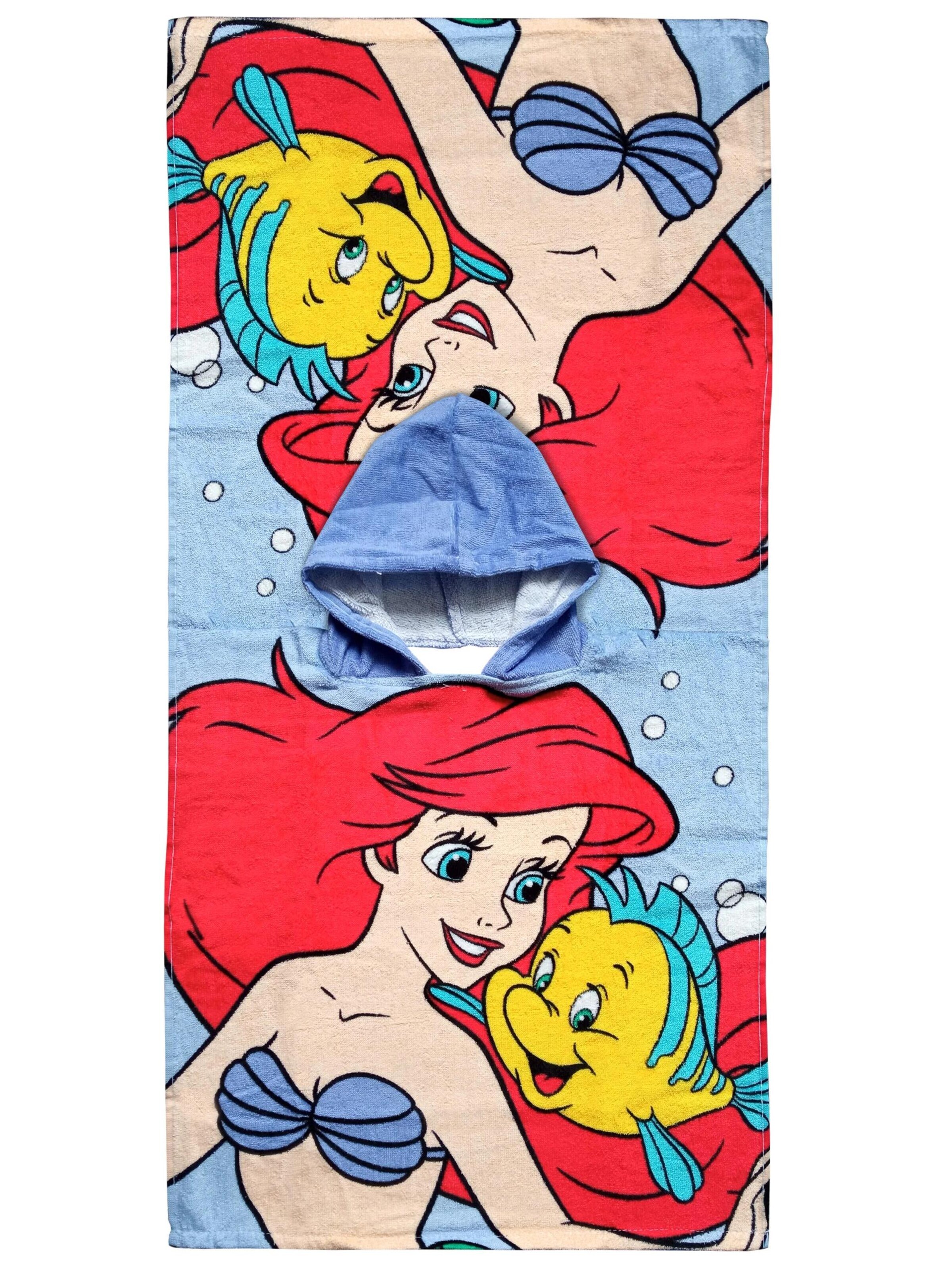 DISNEY Bathrobe 'Arielle' in Blue: front