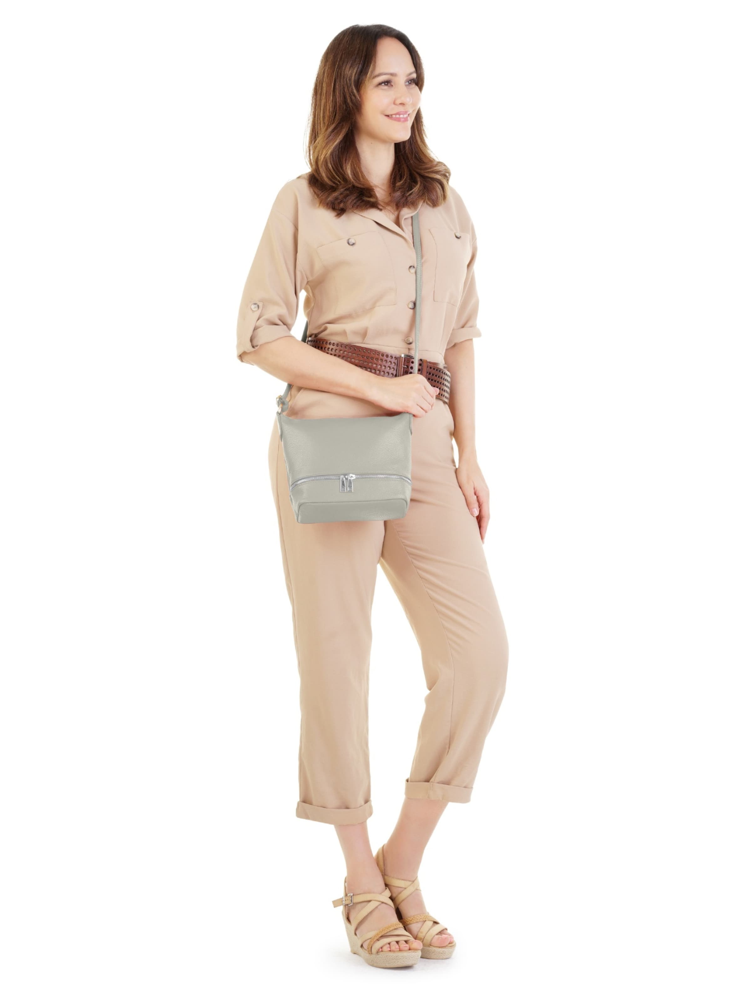 Sac à bandoulière Cluty en gris