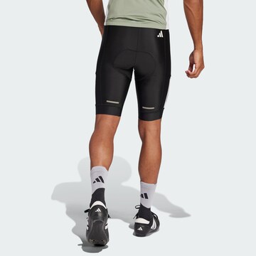 ADIDAS PERFORMANCE Slimfit Sportbroek 'Essentials' in Zwart
