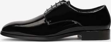 Kazar - Sapato com atacadores em preto: frente