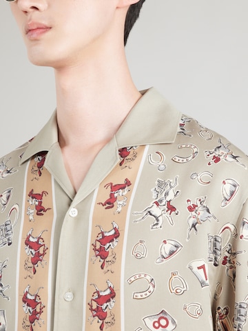 HUGO Comfort fit Srajca 'Espino' | zelena barva