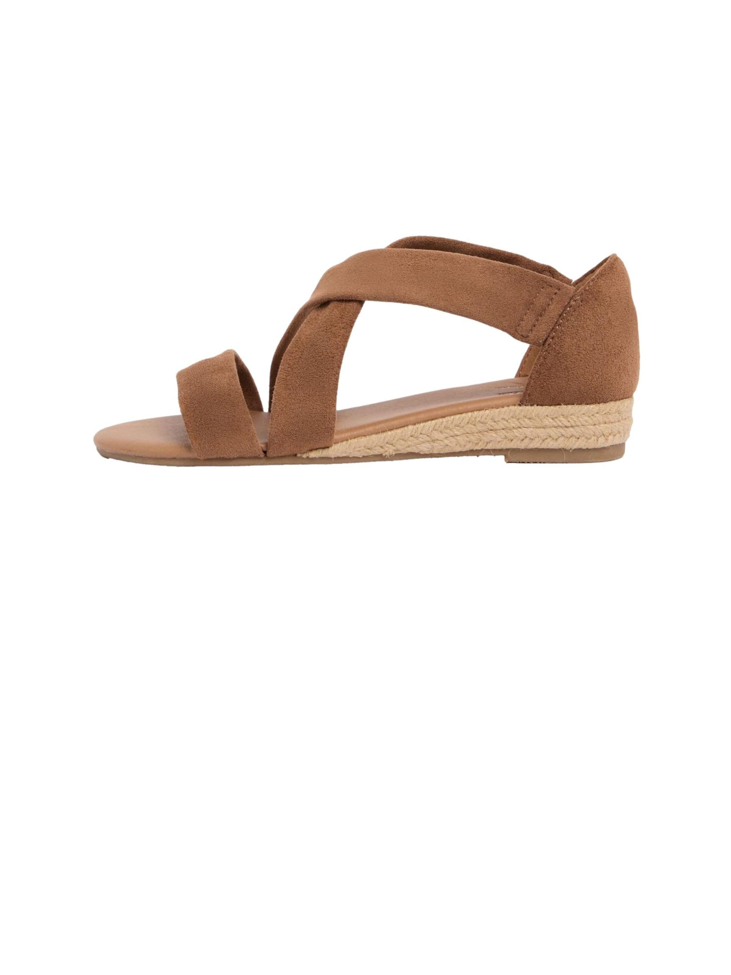 Friends Like These Remienkové sandále - Hnedá: predná strana