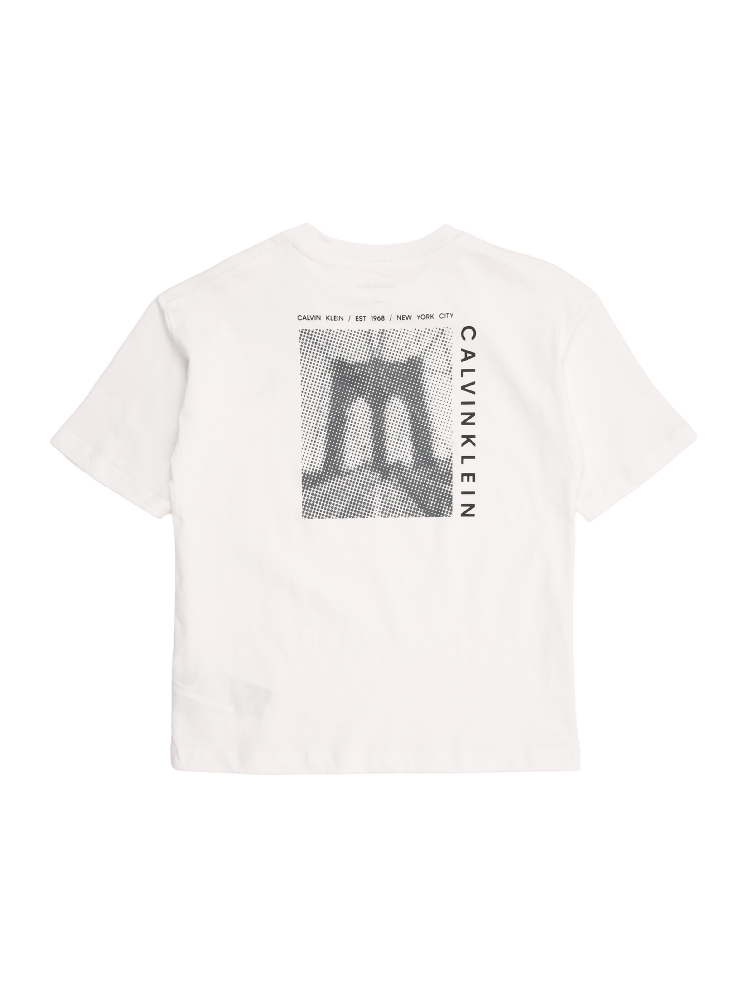 Calvin Klein Jeans T-shirt 'BRIDGE' i vit