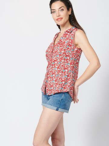 KOROSHI Blouse in Red