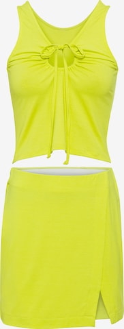 LSCN by LASCANA Workwear in Yellow: front