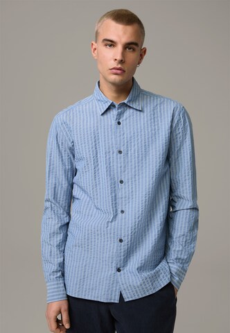 STRELLSON Regular fit Overhemd 'Casyn' in Blauw: voorkant
