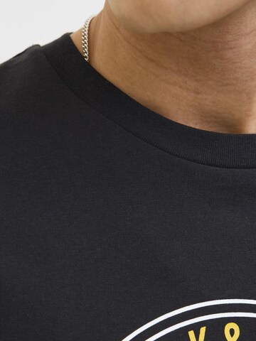 Maglietta 'JJPalm' di JACK & JONES in nero