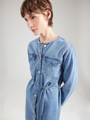 ONLY Shirt dress 'ONLMinnie' in Blue