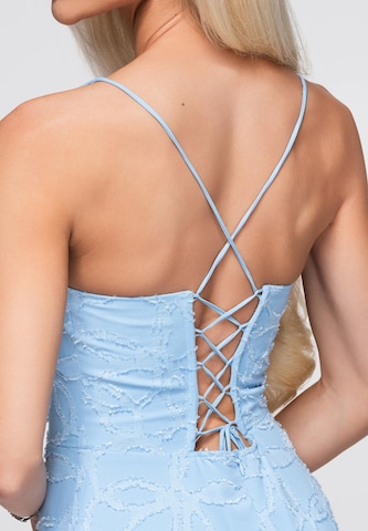 Ombre Kleid in Blau