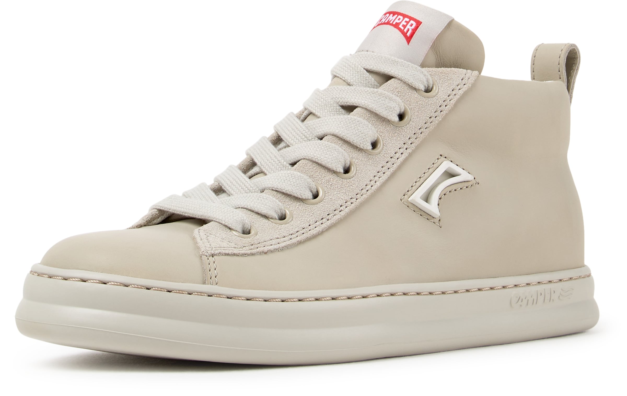 CAMPER Sneakers hoog 'Runner Four' in Beige: voorkant