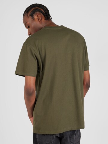 Maglietta 'American Script' di Carhartt WIP in verde