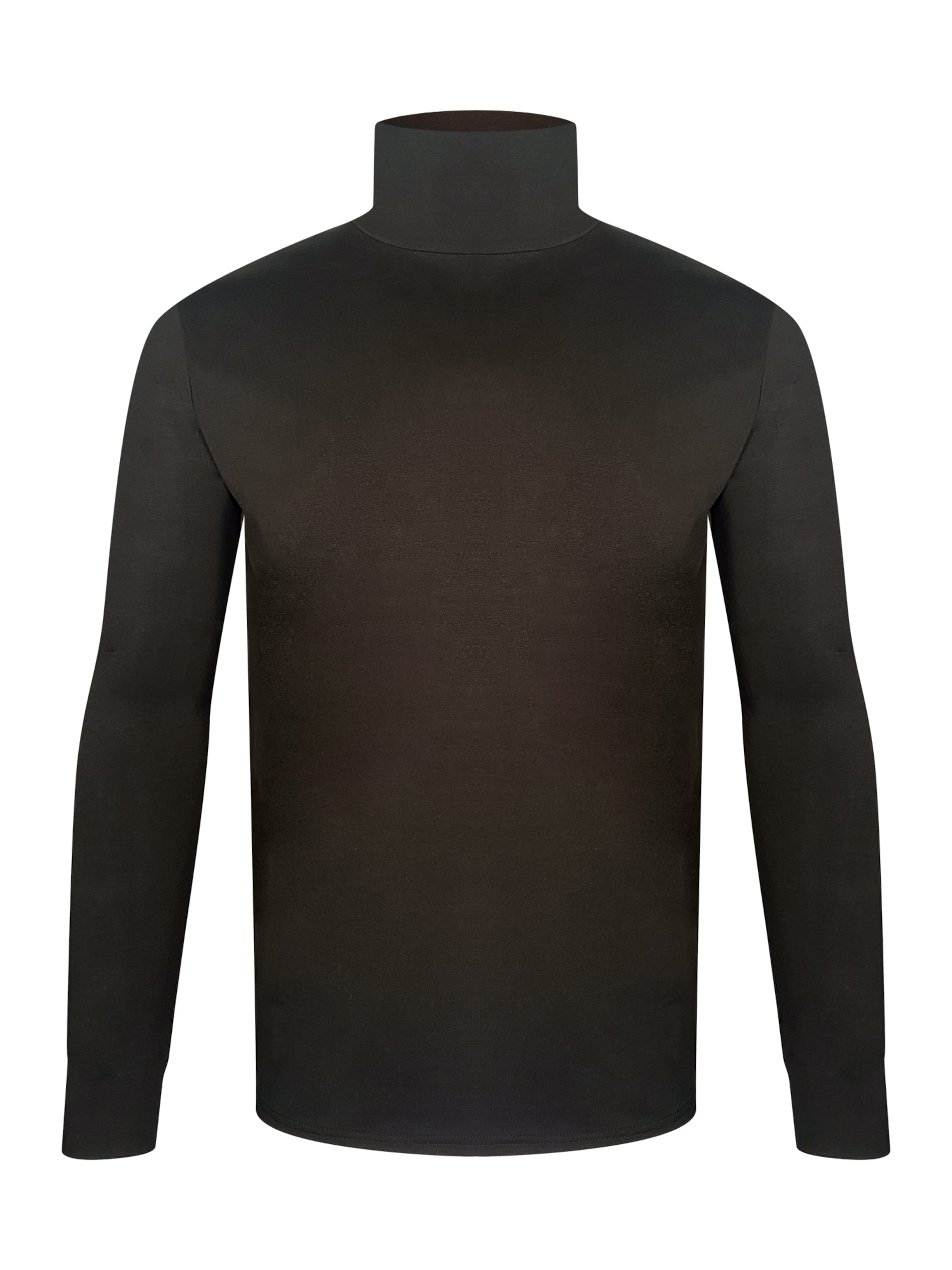 Pull-over SikSilk en noir : devant