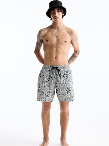 Pull&Bear Zwemshorts in Grijs