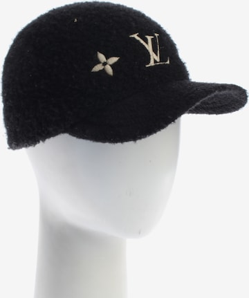 Louis Vuitton Mütze S in Schwarz: Vorderseite