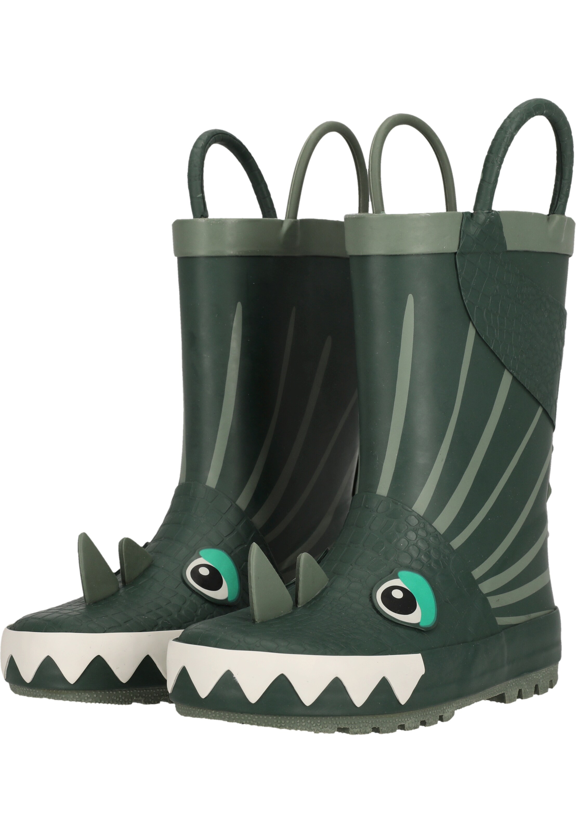 ZigZag Regenlaarzen 'Rook' in Groen