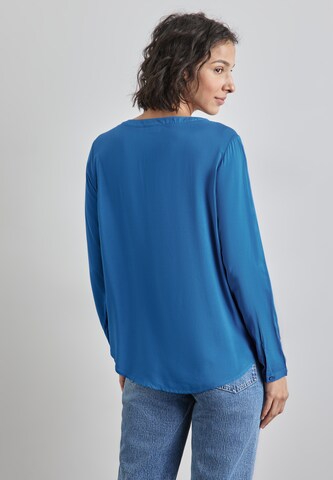 STREET ONE Bluse in Blau