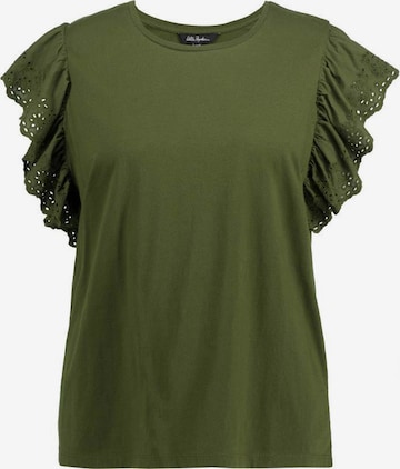 Ulla Popken Shirt in Groen: voorkant