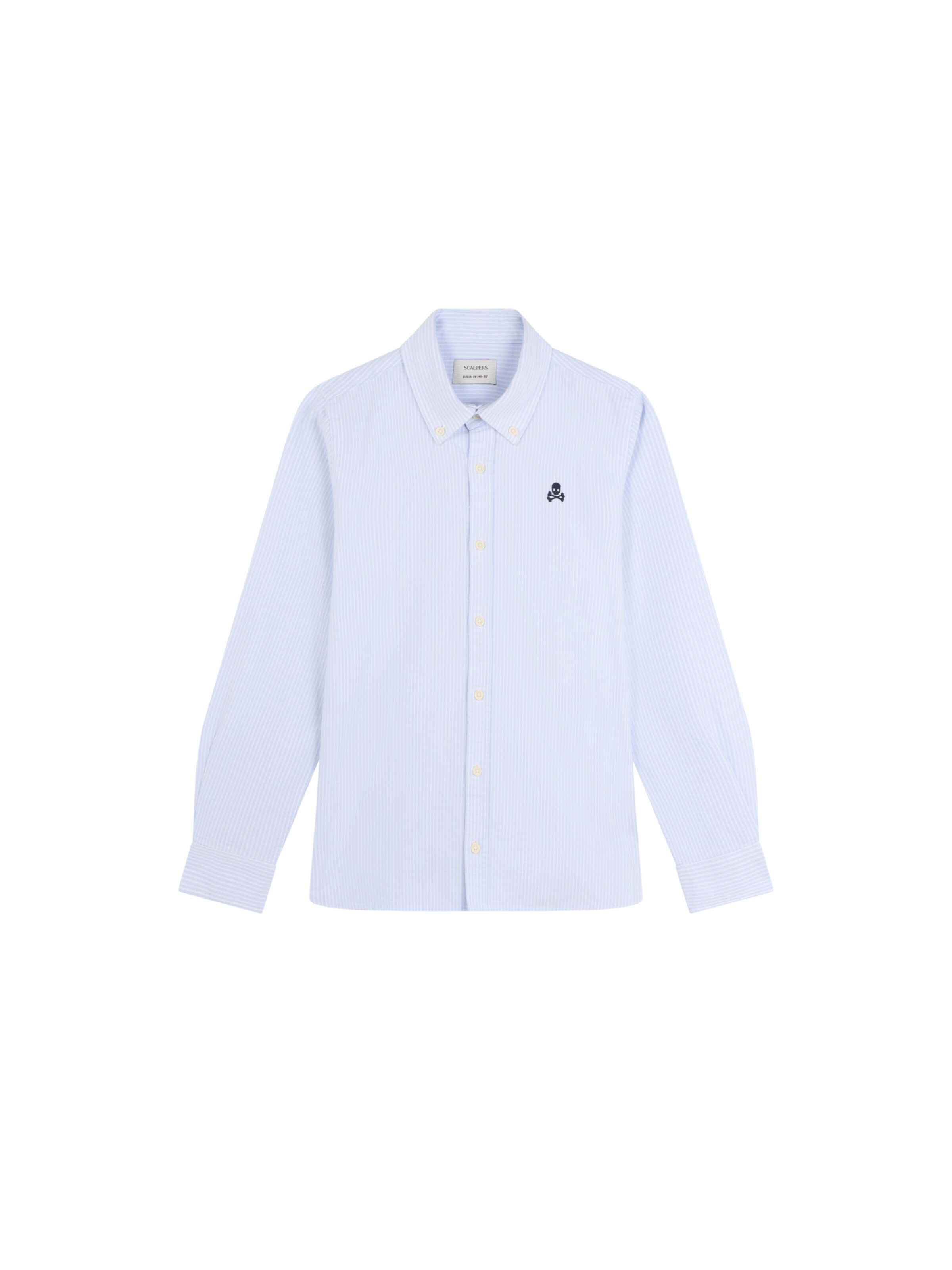 Scalpers Regular Fit Paita ' ' värissä valkoinen: etupuoli