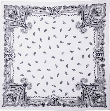 MayTree Sjaal 'Bandana' in Wit: voorkant