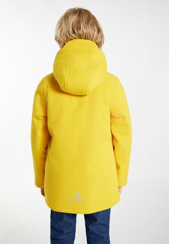 Veste fonctionnelle 'Poomi' Schmuddelwedda en jaune