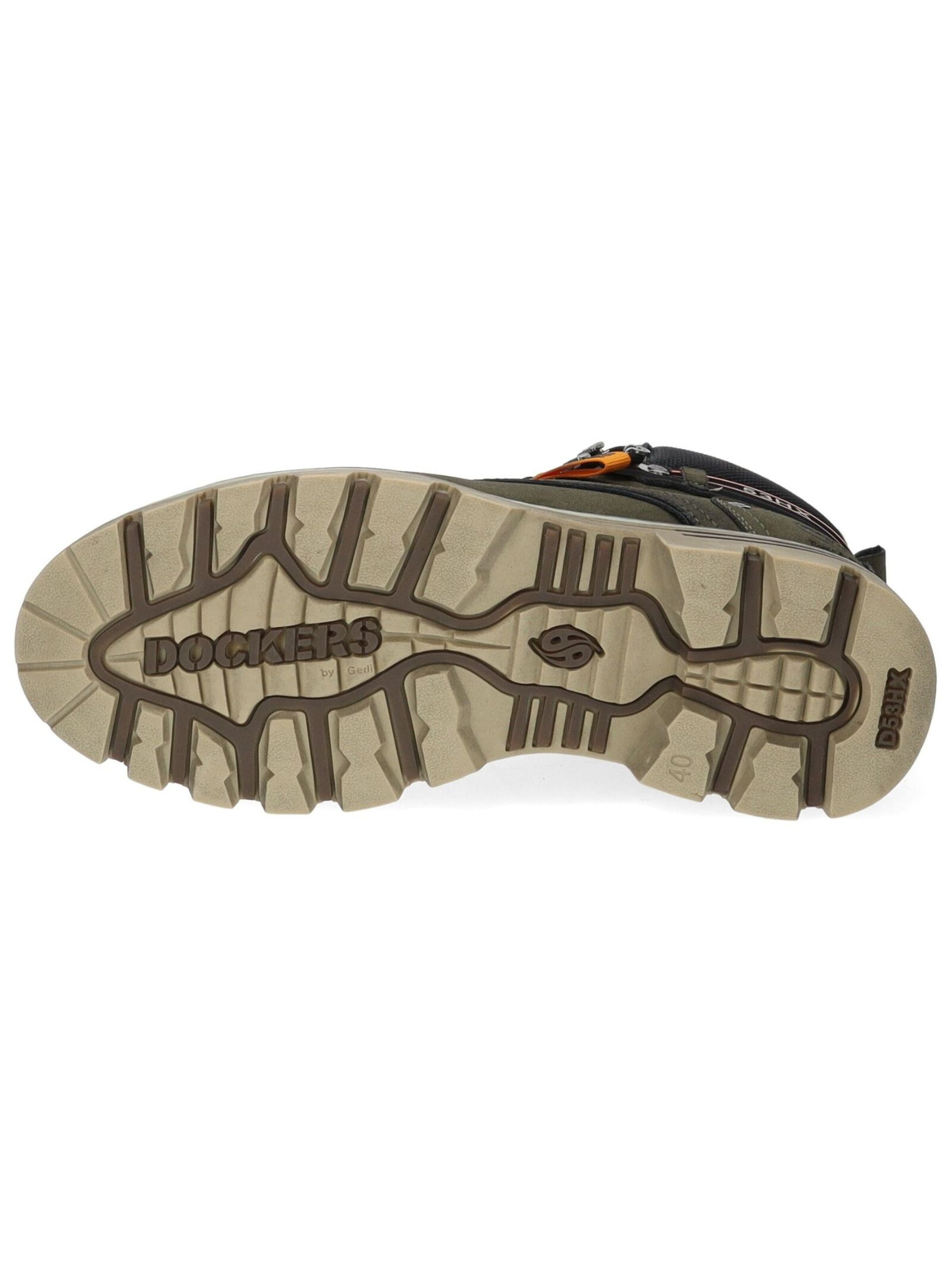 Bottines à lacets Dockers by Gerli en vert