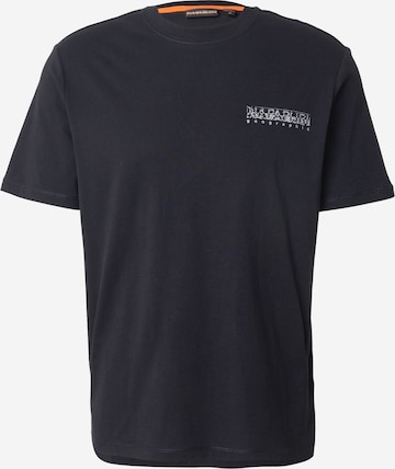 NAPAPIJRI - Camiseta 'S-TURRACH' en negro: frente