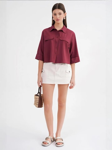 MixRay Blouse in Red