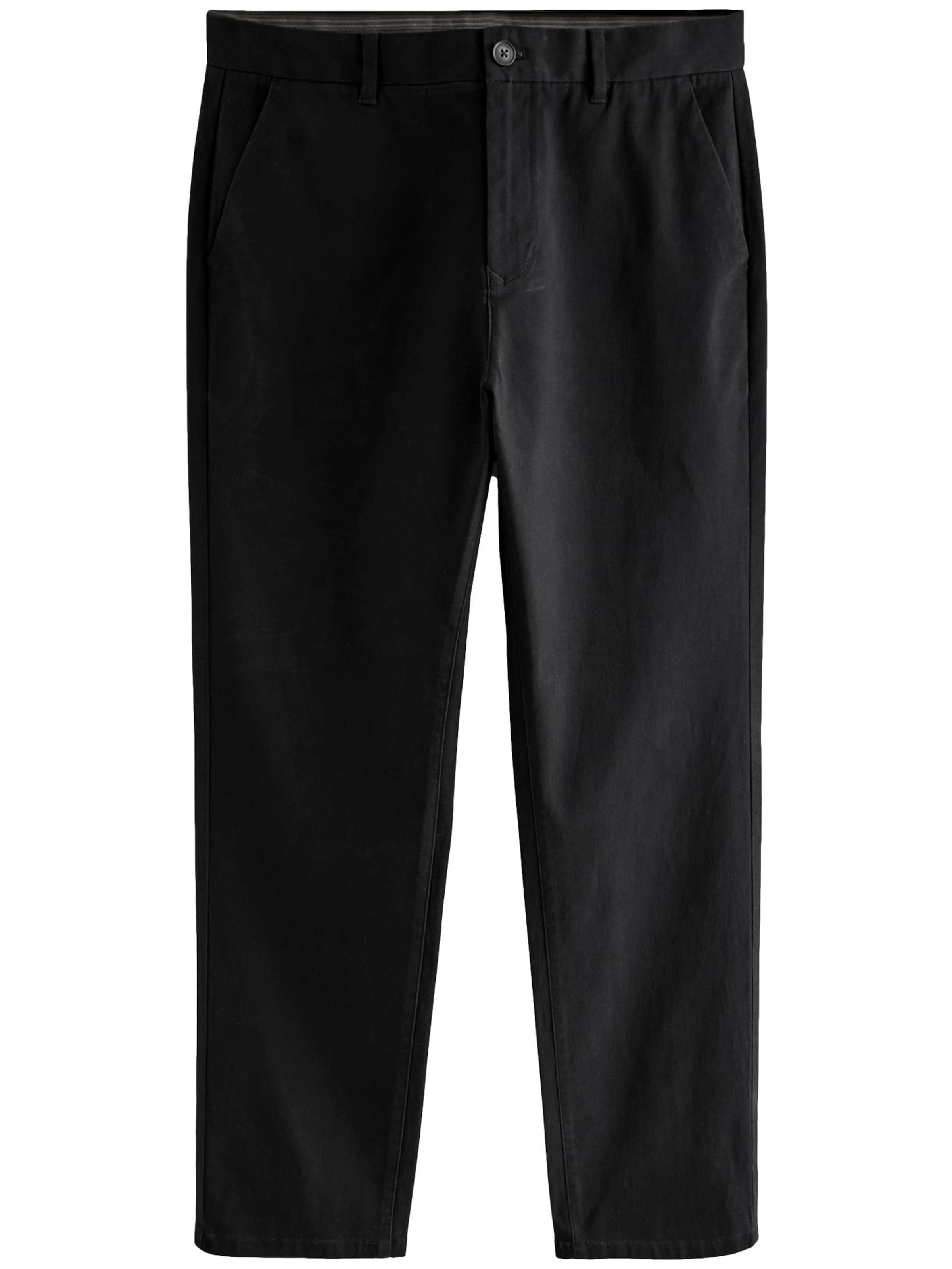 Next Панталон Chino в черно: отпред