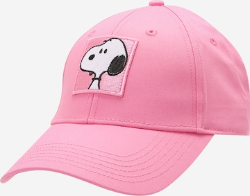 Casquette 'Peanuts' CODELLO en rose : devant