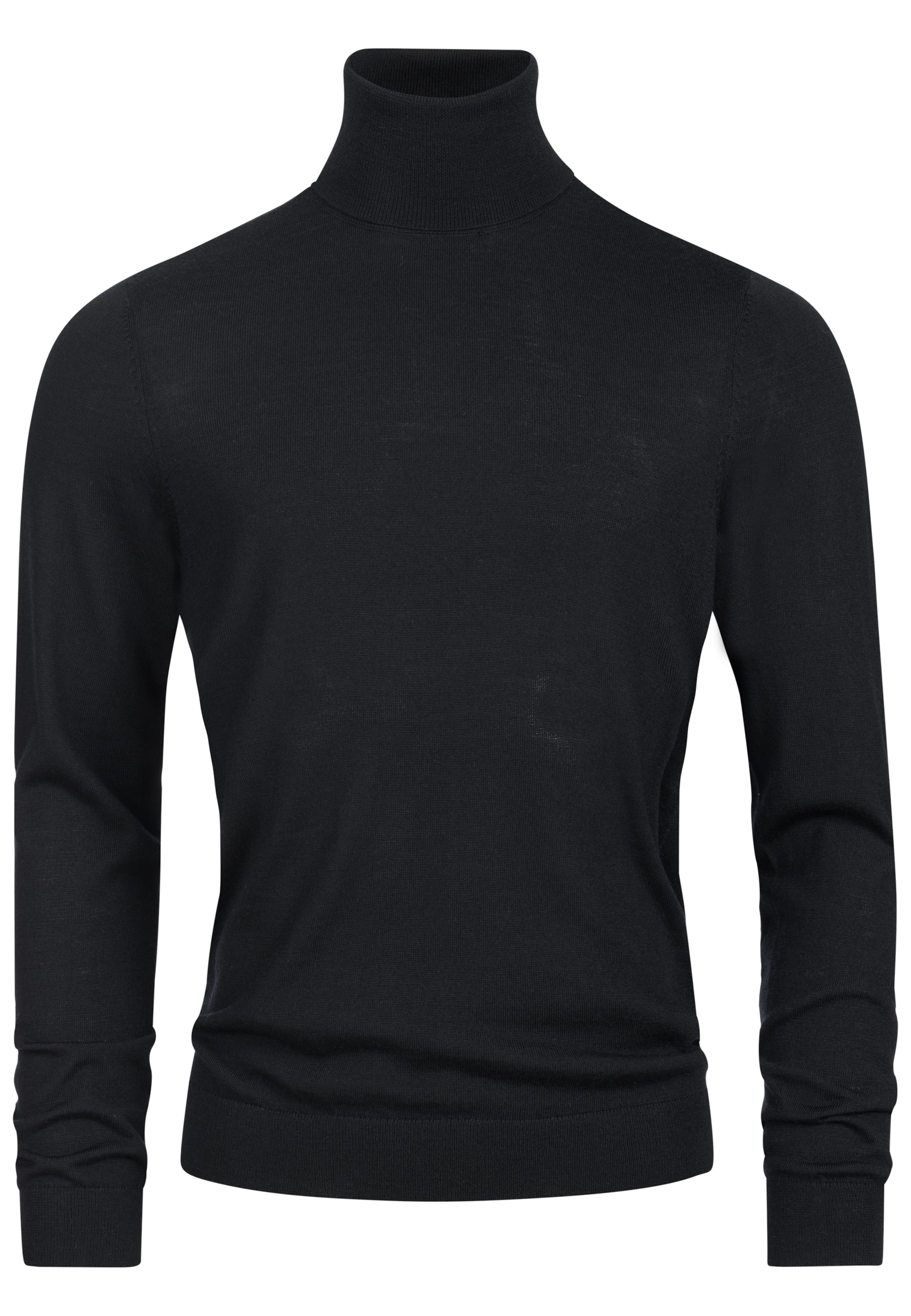 Kronstadt Pullover 'Johannes' in Schwarz: Vorderseite