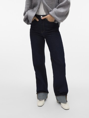 VERO MODA Wide leg Jeans 'TESSA' in Blauw