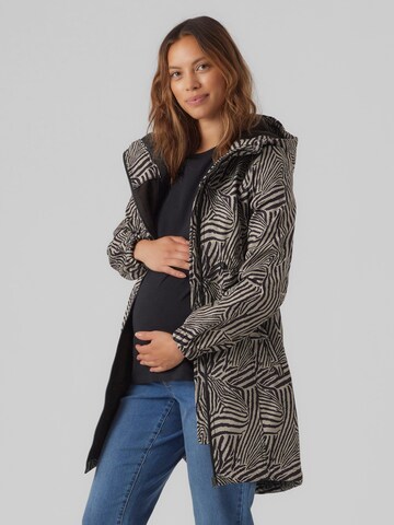 MAMALICIOUS Jacke 'Nella' in Grau: Vorderseite