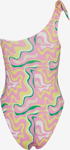 VERO MODA Bustier Badedragt 'Jade' i pink