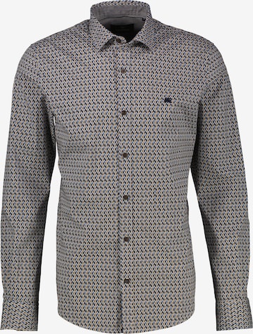 Coupe regular Chemise LERROS en marron : devant