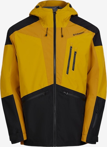 Fundango Udendørsjakke 'Rigel ECO 3L ' i gul: forside