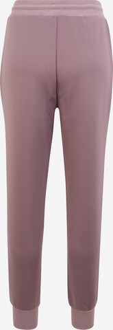 Effilé Pantalon de sport CURARE Yogawear en violet