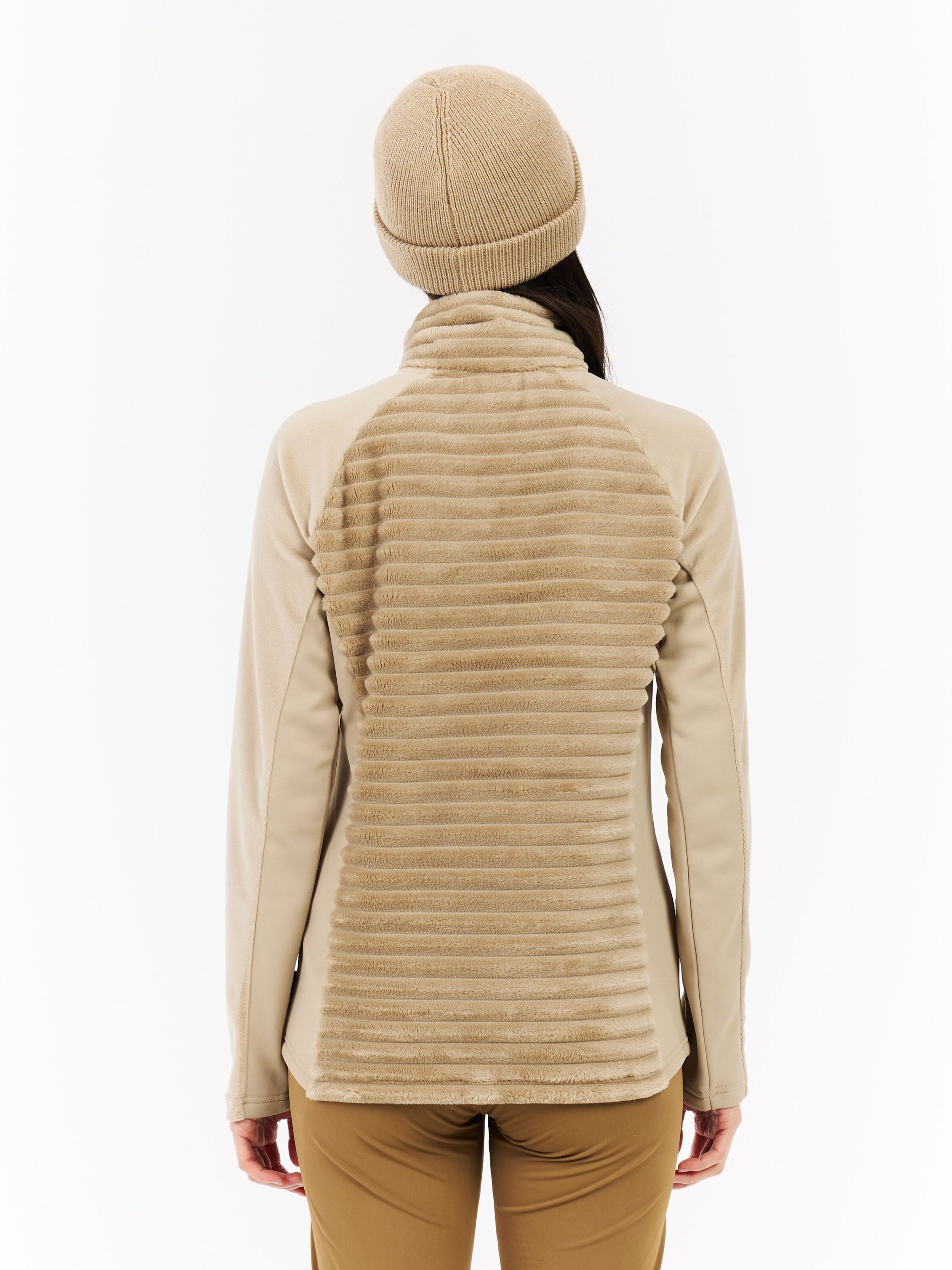 PROTEST Fleece jas 'PRTDELAY' in Bruin