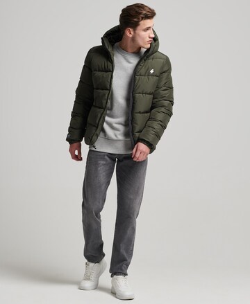 Superdry Winterjas in Groen