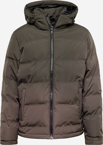 Veste d’hiver 'Birk' Fat Moose en vert : devant