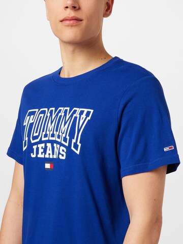 Tommy Jeans - Camiseta en azul