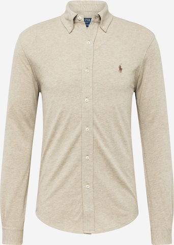 Camicia di Polo Ralph Lauren in beige: frontale