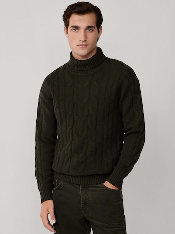 Hackett London Pullover in Grün: Vorderseite