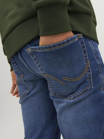 Coupe slim Jean 'Glenn' Jack & Jones Junior en bleu